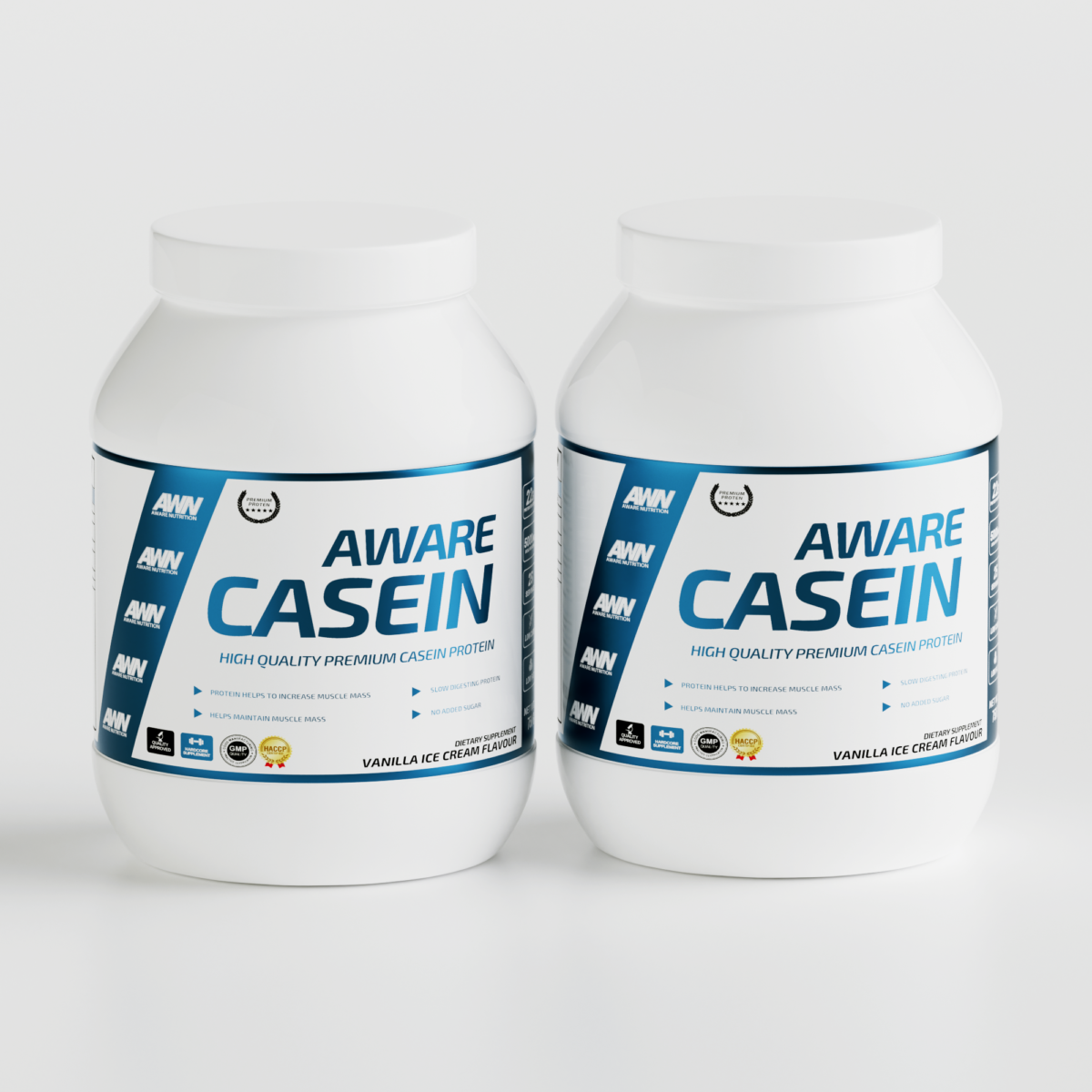 2x Casein 750g