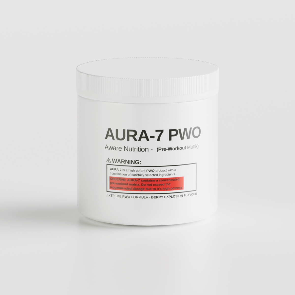 AURA-7 PWO 400g - Blåbär