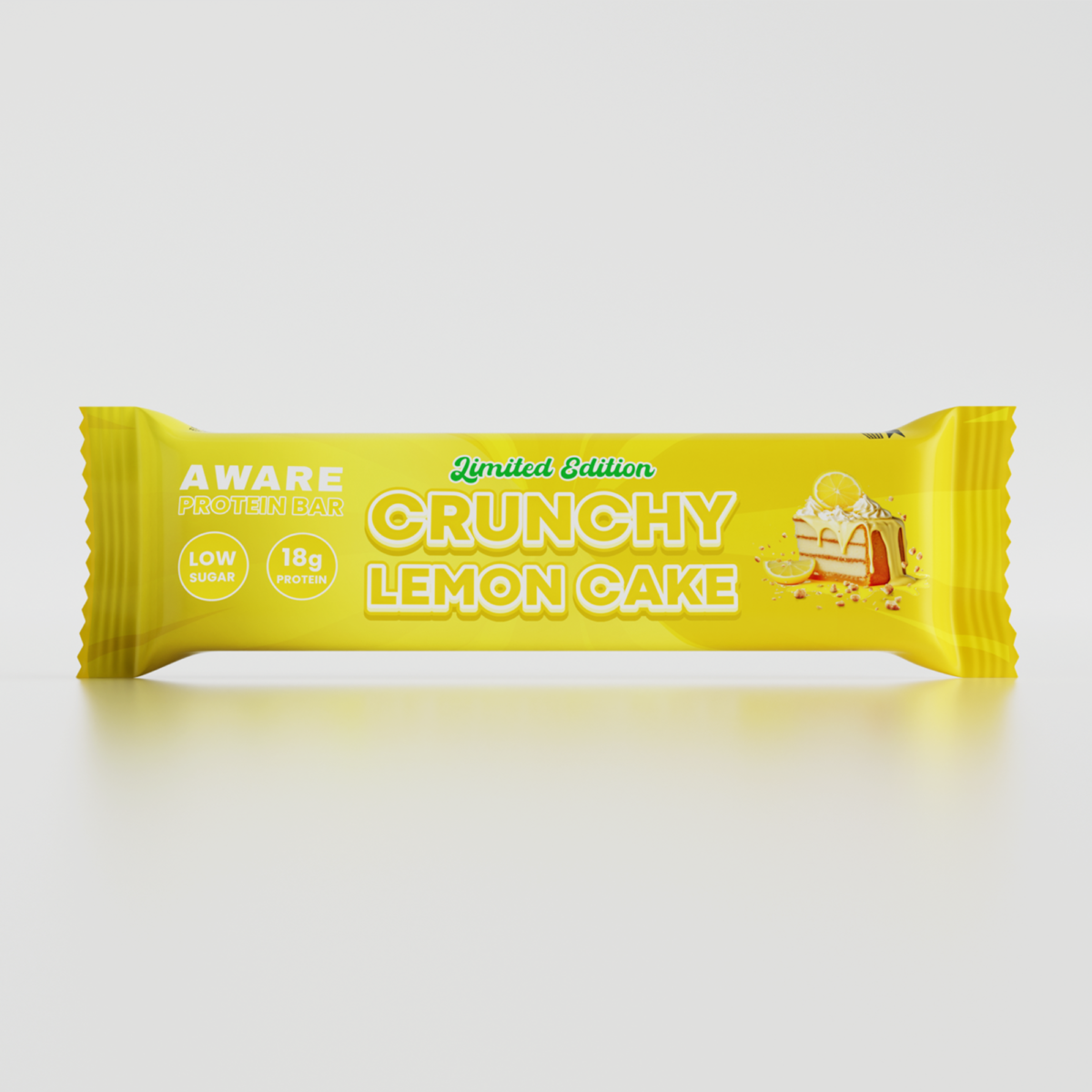 AWARE Protein Bar Crunchy Lemon Cake