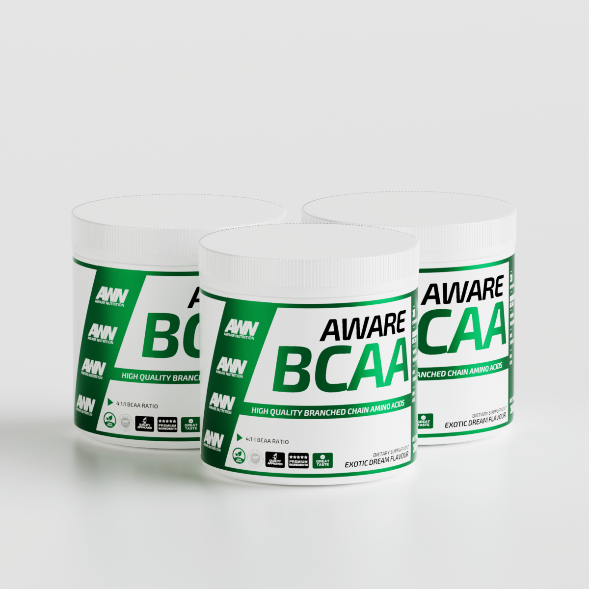 3x BCAA 360g